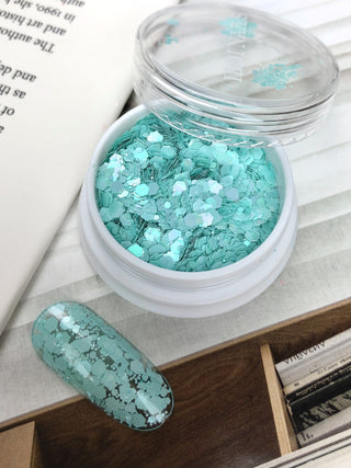 TIFFANY Opal - Glitter MIX IBDI Nails