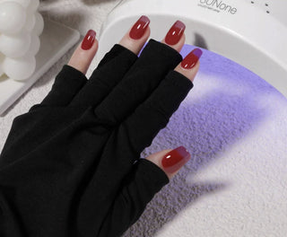 UV- Strahlung Schutz - Handschuhe Schwarz 1 Paar
