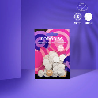 PODODISC S (15 mm) - 50 x Ersatz Schleifpapier SOFT BASE (PDFS-15) STALEKS