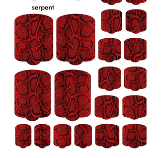 Nagelfolie Serpent - PEDIKÜRE Nail Wraps by Provocative Nails