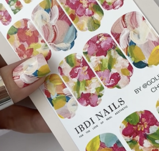 COLLAB GOLIKOVA - Nail Wraps IBDI Nails