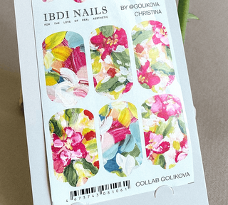 COLLAB GOLIKOVA - Nail Wraps IBDI Nails