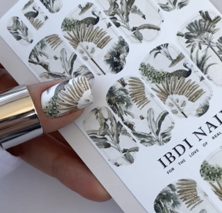 01 TROPIC - Nail Wraps IBDI Nails