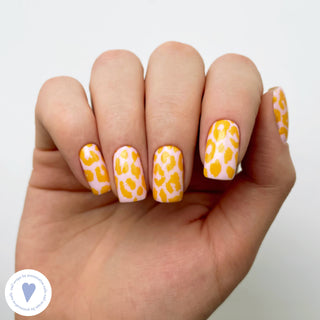 Nagelfolie Orange sky (orangevoe nebo) - Nail Wraps by Provocative Nails