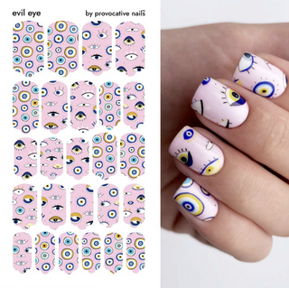 Nagelfolie Evil Eye - Nail Wraps by Provocative Nails