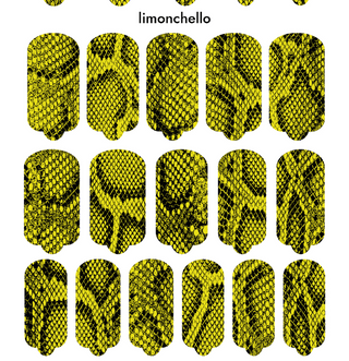 Nagelfolie Limonchello - Nail Wraps by Provocative Nails