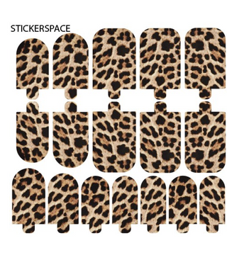 Leopard - Nail Wraps StickerSpace