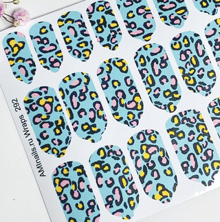 Nagelfolie 292 Nail Wraps für Maniküre AMINAILS