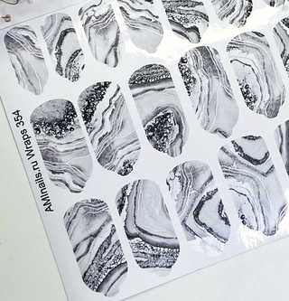Nagelfolie 354 Nail Wraps für Maniküre AMINAILS