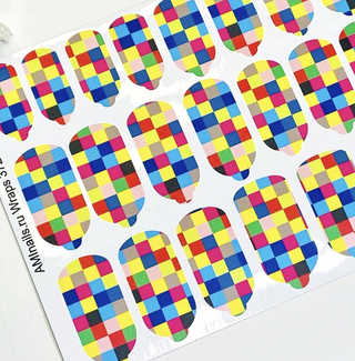 Nagelfolie 372 Nail Wraps für Maniküre AMINAILS