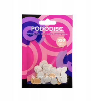 50 x Ersatz Schleifpapier PODODISC XS 10mm (PDF-10) STALEKS PRO