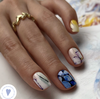 Nagelfolie Garden - Nail Wraps by provocative nails & safinailstudio