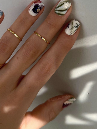 Nagelfolie Bouquet - Nail Wraps by provocative nails & safinailstudio