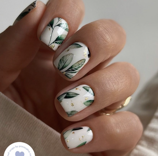 Nagelfolie Linden - Nail Wraps by provocative nails & safinailstudio