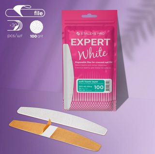 30 x Ersatzfeile WHITE SOFT BASE (DFE-40) für Untersatz MBE-40 STALEKS