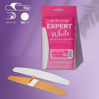 30 x Ersatzfeile WHITE SOFT BASE (DFE-40) für Untersatz MBE-40 STALEKS