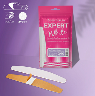 30 x Ersatzfeile WHITE SOFT BASE (DFE-40) für Untersatz MBE-40 STALEKS