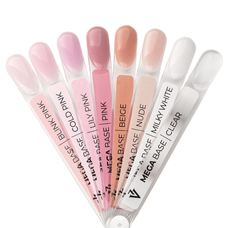 Mega Base NUDE Collection Set (8st x 8ml) - Rubber Base coat VICTORIA VYNN