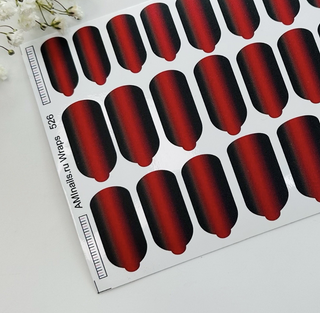 Nagelfolie 526 Nail Wraps für Maniküre AMINAILS