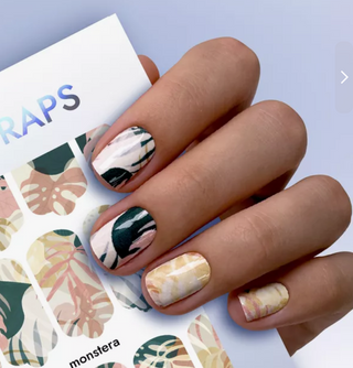 Nagelfolie Monstera - Nail Wraps by Provocative Nails