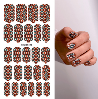 Nagelfolie Poncho - Nail Wraps by Provocative Nails