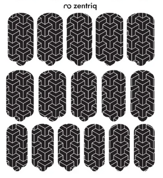 Nagelfolie Zentriq - Nail Wraps by Provocative Nails