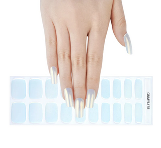 BLUE MOON - Gel Nail Strip (Gel Wraps) MoYou London