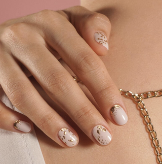 NO PAIN NO CHAMPAGNE - Gel Nail Strip (Gel Wraps) MoYou London