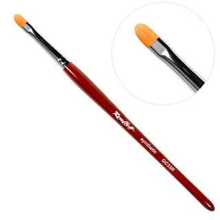 Ovaler Gel Pinsel GC33R-6 Roubloff
