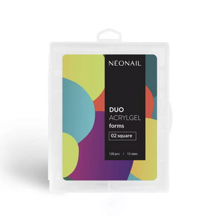Square 02 - Duo AcrylGel 120 St. forms NeoNail
