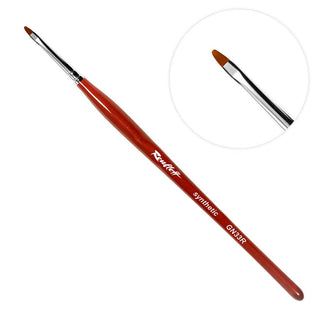 Ovaler Gel Pinsel GN33R-4 Roubloff