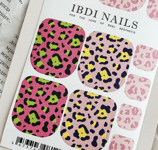 102 BLAZE - PEDIKÜRE Nail Wraps IBDI Nails