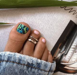 106 INTENSITY - PEDIKÜRE Nail Wraps IBDI Nails