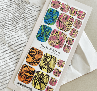 106 INTENSITY - PEDIKÜRE Nail Wraps IBDI Nails
