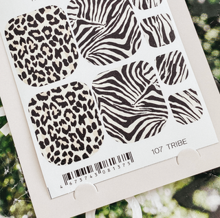 107 TRIBE -  PEDIKÜRE Nail Wraps IBDI Nails