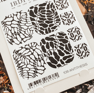 108 ANTITHESIS - PEDIKÜRE Nail Wraps IBDI Nails