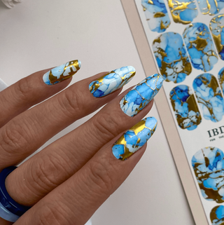 21 BLUE MAGIC - Nail Wraps IBDI Nails