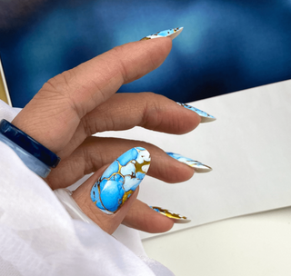 21 BLUE MAGIC - Nail Wraps IBDI Nails