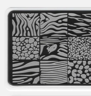 03 ANIMAL - Stamping Schablone ECLAIR