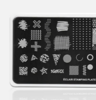 07 CREATIVE - Stamping Schablone ECLAIR