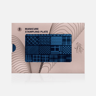 09 CHECK & PEPLITE - Stamping Schablone ECLAIR