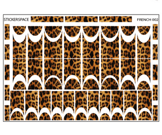 FRENCH 002 - Nail Wraps StickerSpace