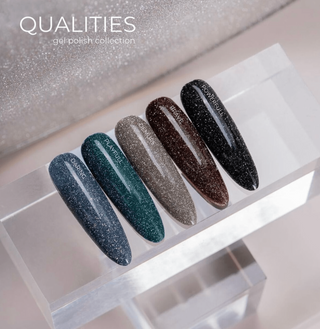 QUALITIES - COLLECTION SET (5st x 15 ml) + Aufkleber Stickers für tips HEYLOVE