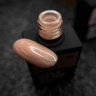 03 NUDE Shimmer - Cover Base Coat 10ml NAILS OF THE DAY