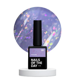 20 Potal Base Coat 10ml NAILS OF THE DAY