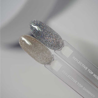 Shimmer Reflective - Top Coat (No Wipe) 10ml NAILS OF THE DAY