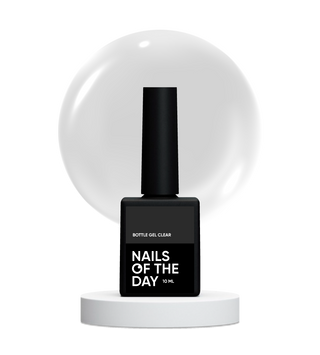 CLEAR - Bottle Gel 10ml NAILS OF THE DAY