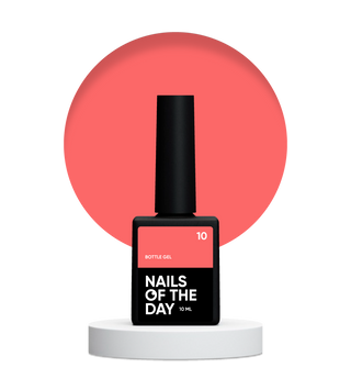 10 Bottle Gel 10ml NAILS OF THE DAY