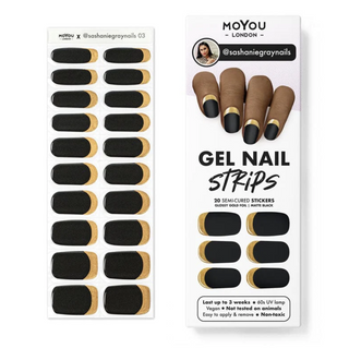 03 SASHANIEGRANAI - Gel Nail Strip (Gel Wraps) MoYou London