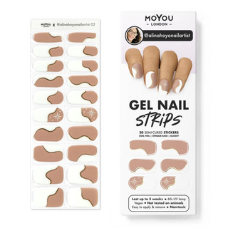 02 ALINAHOYONAILARTIST - Gel Nail Strip (Gel Wraps) MoYou London
